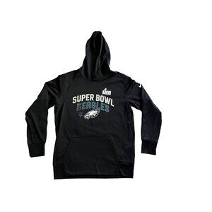Nike Philadelphia Eagles Super Bowl LVII Bound Hoodie Mens Medium